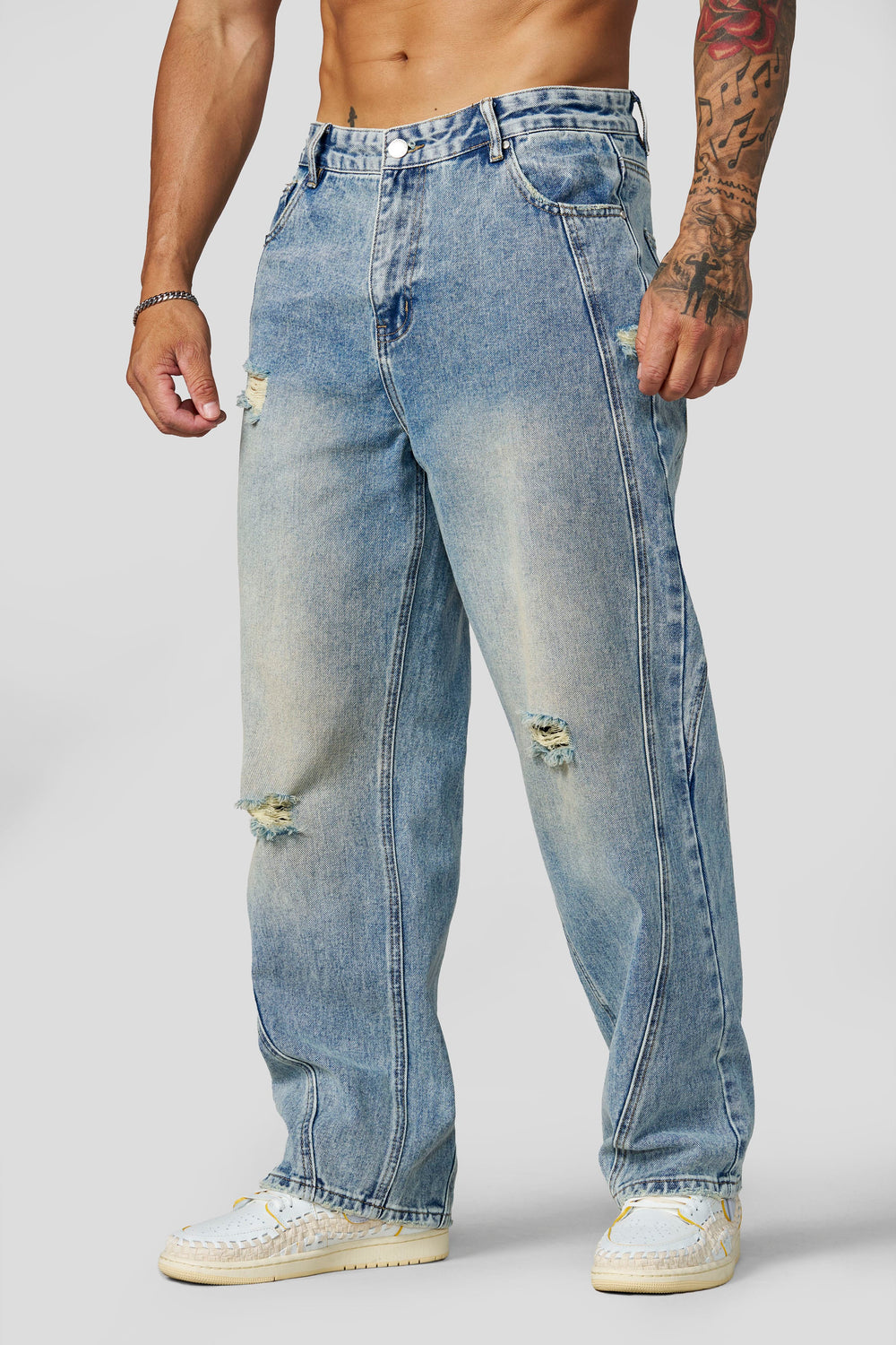 6057 - Downtown Denim Jeans - Blue Wash