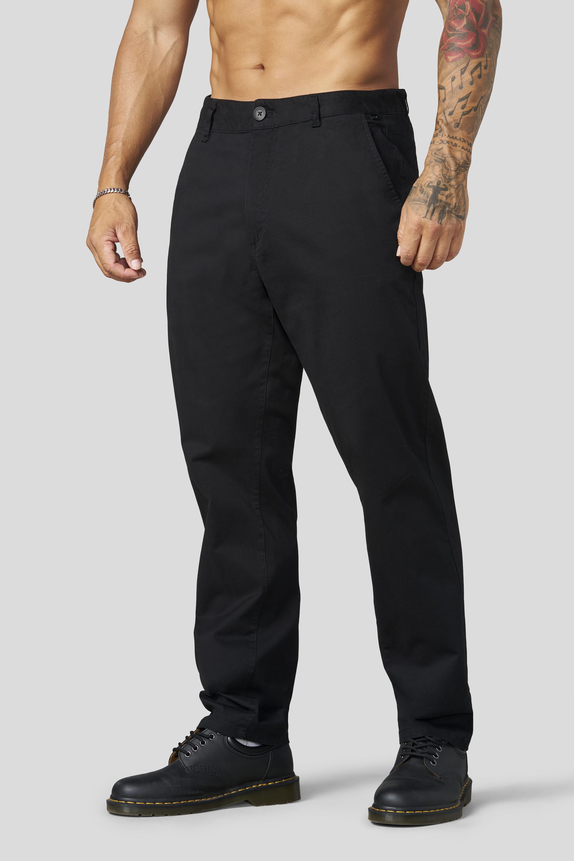6081 - Everyday Chino Pants - Black