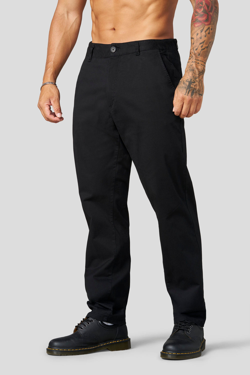 6081 - Everyday Chino Pants - Black
