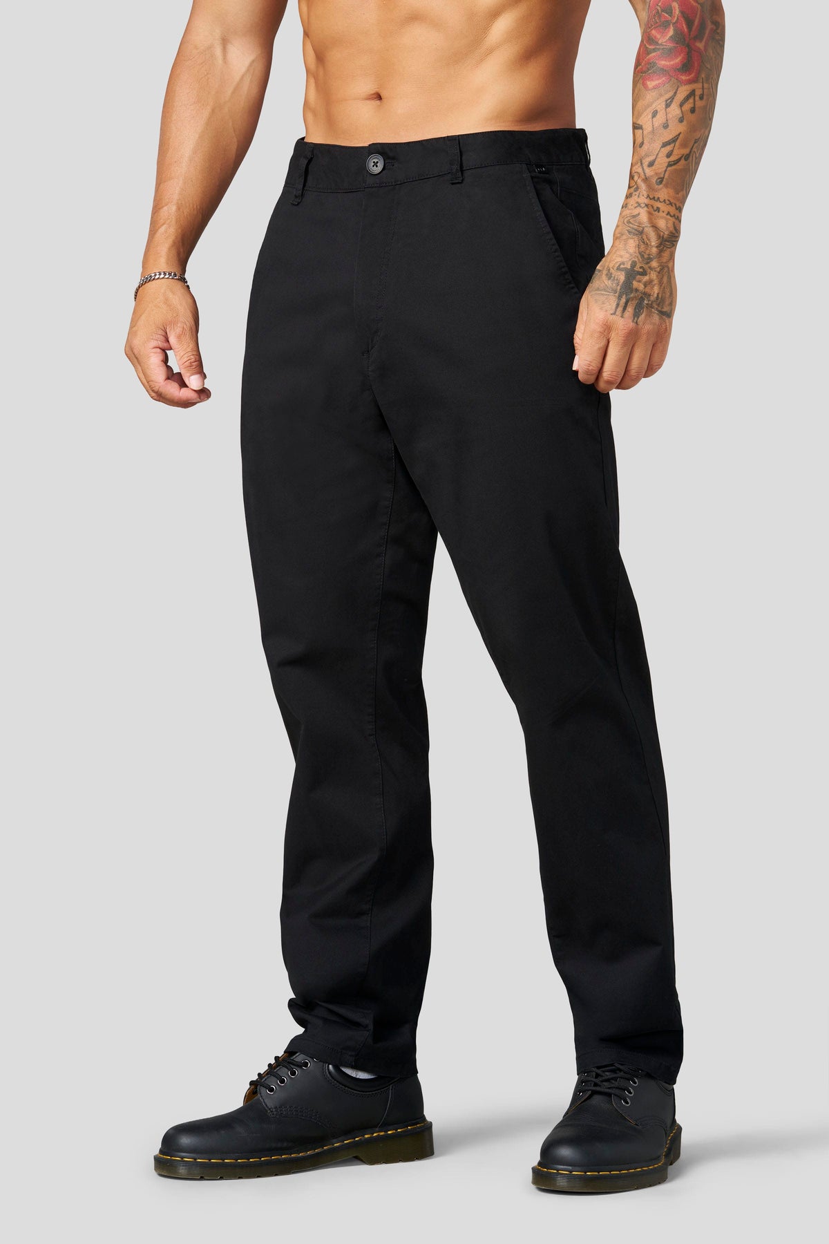 6081 - Everyday Chino Pants - Black