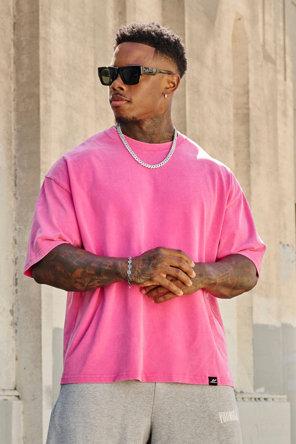 4219 - Summer Peached Tees - Pink Wash
