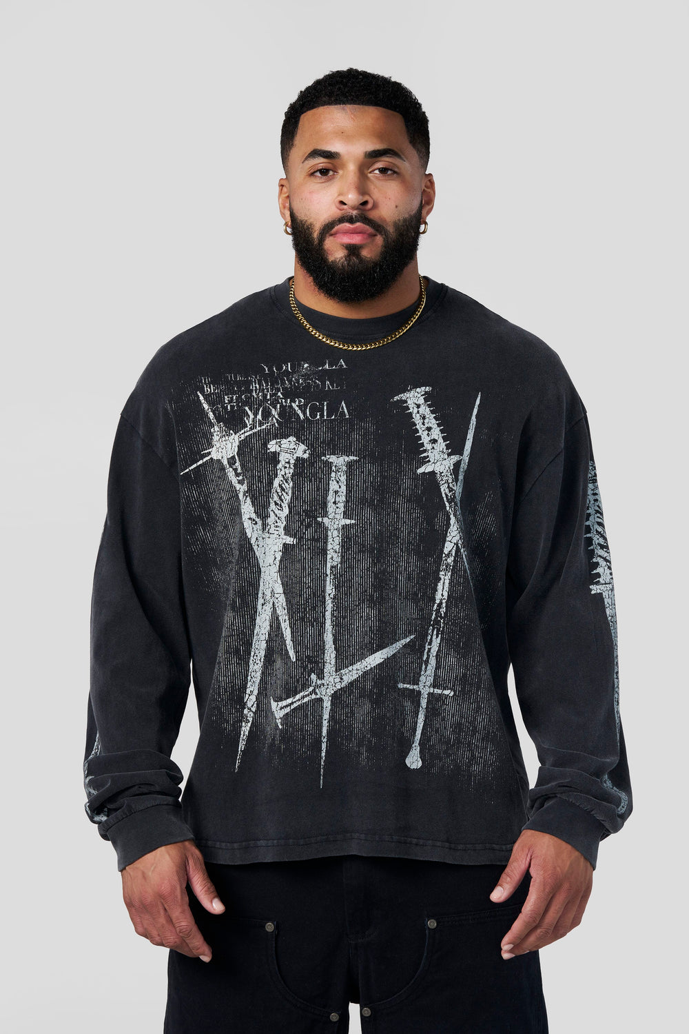 8031 - Iron Edge Longsleeves - Black