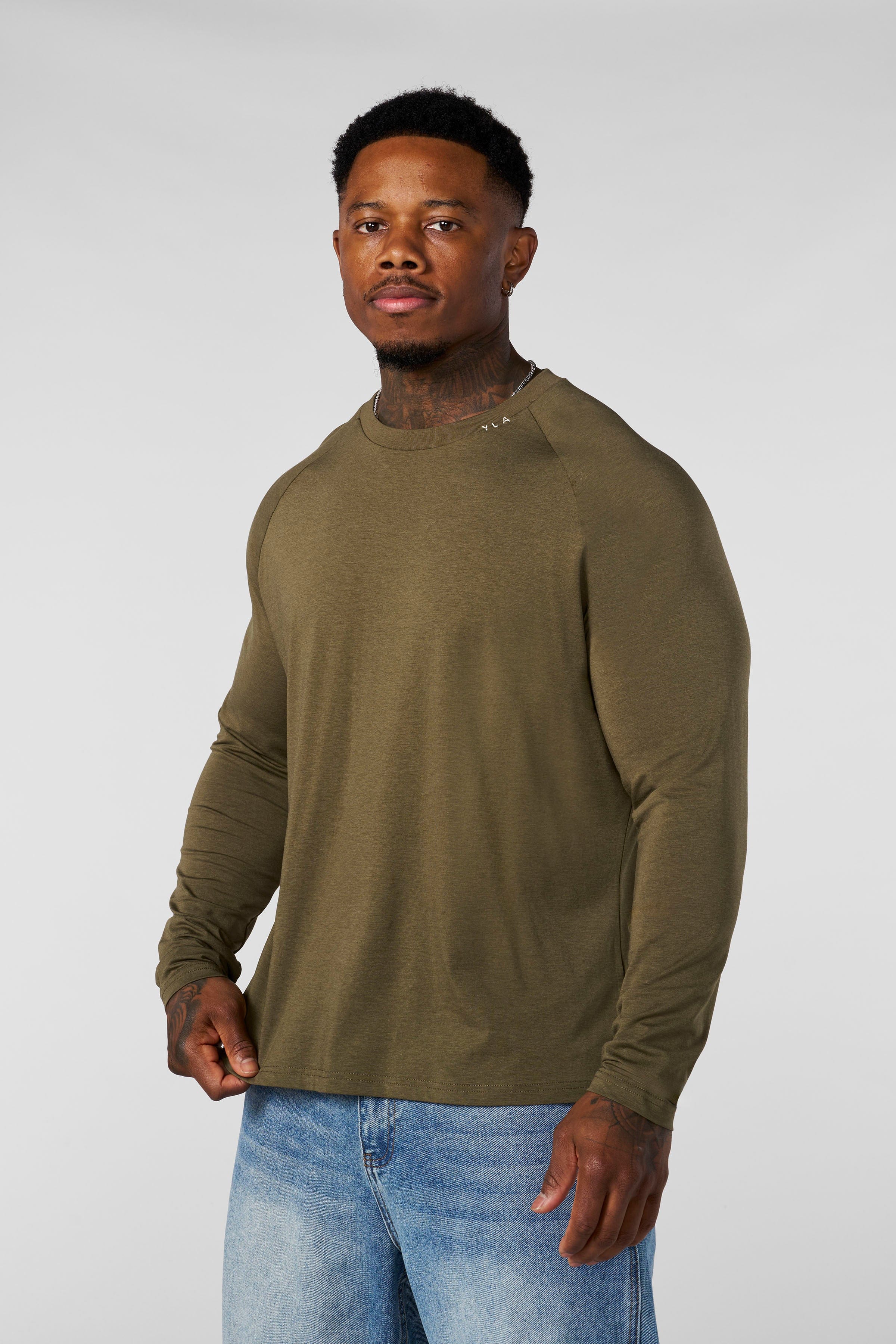 8033 - AeroTech Longsleeves - Olive