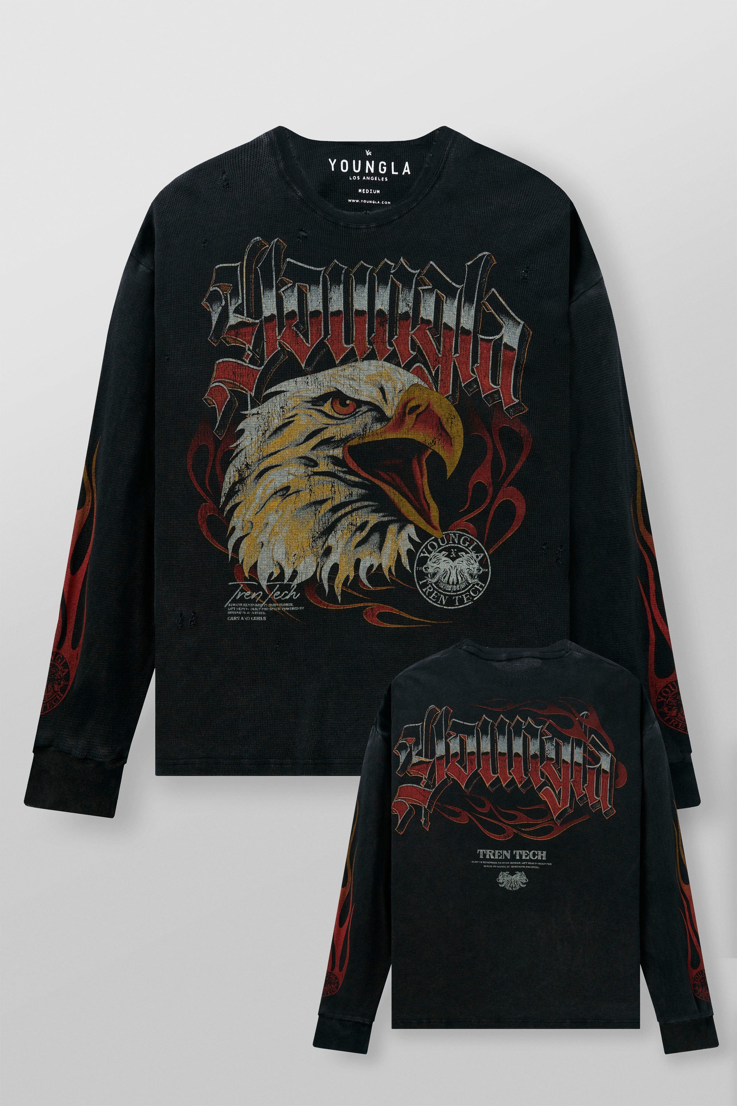 8036 - Cars & Curls - Thermals - Black Wash