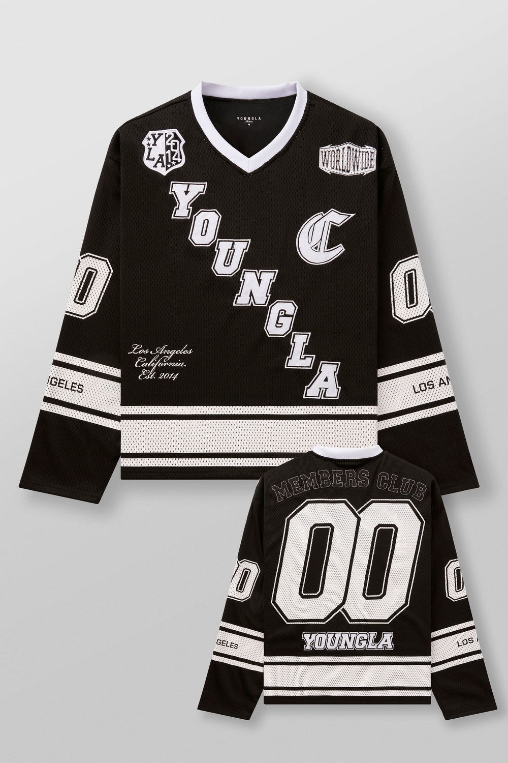 8056 - Southside Hockey Jersey - Black