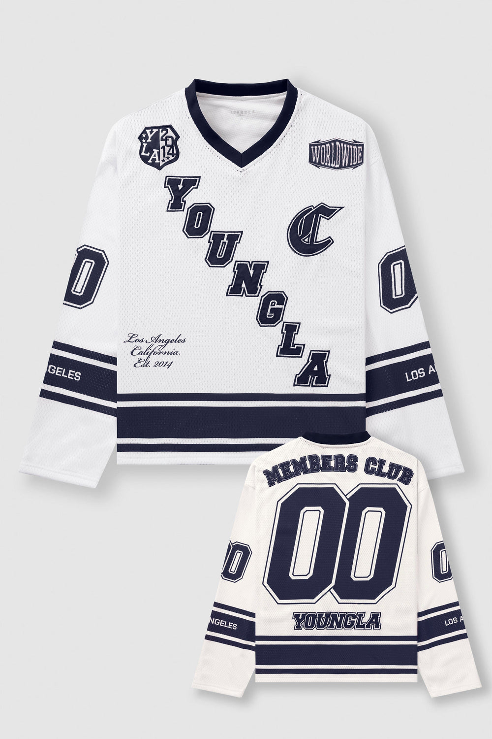 8056 - Southside Hockey Jersey - White