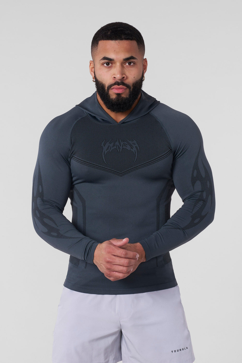 8062 - Warrior Compression Hoodies - Deep Teal