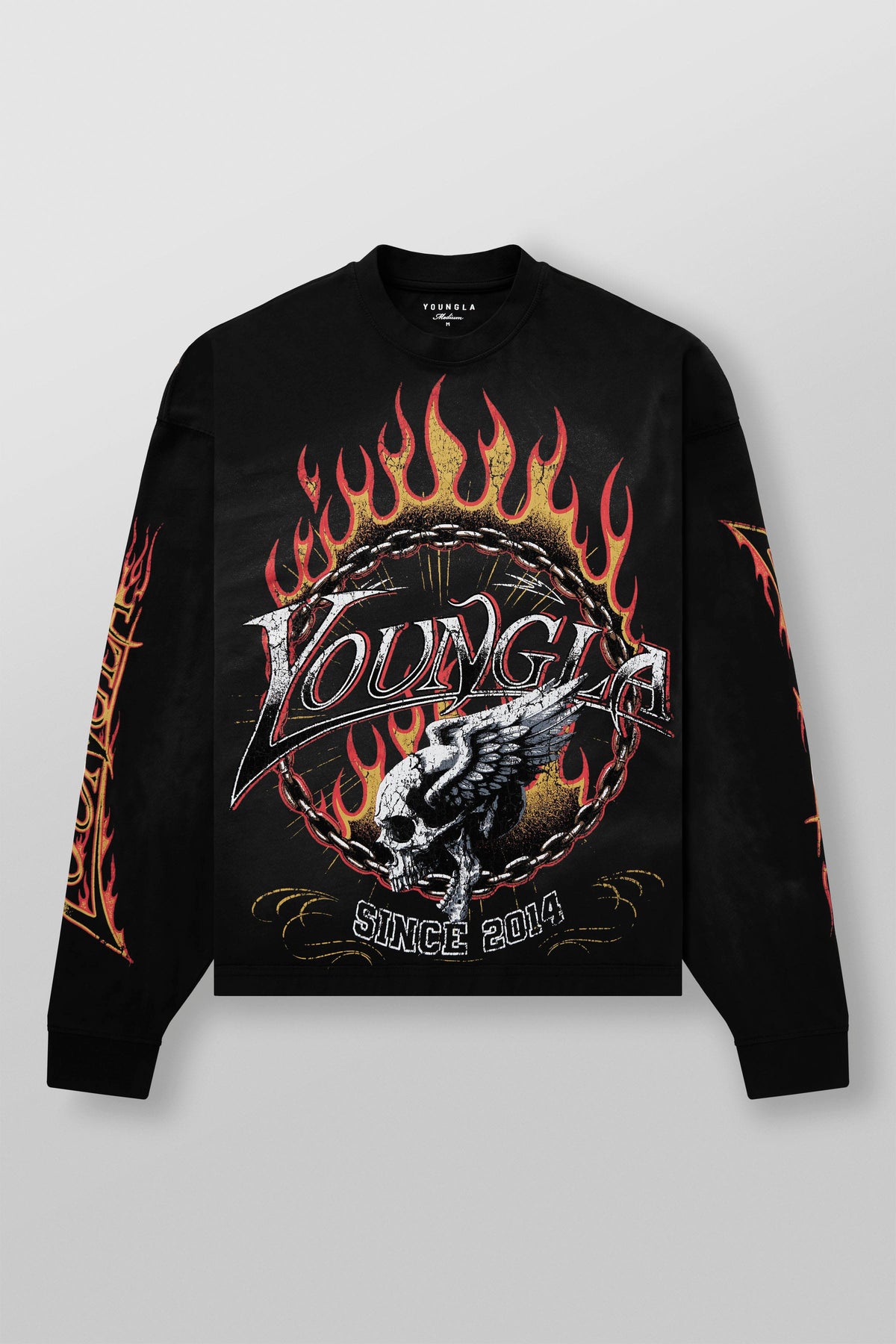 8071 - Ring of Fire Longsleeves - Black