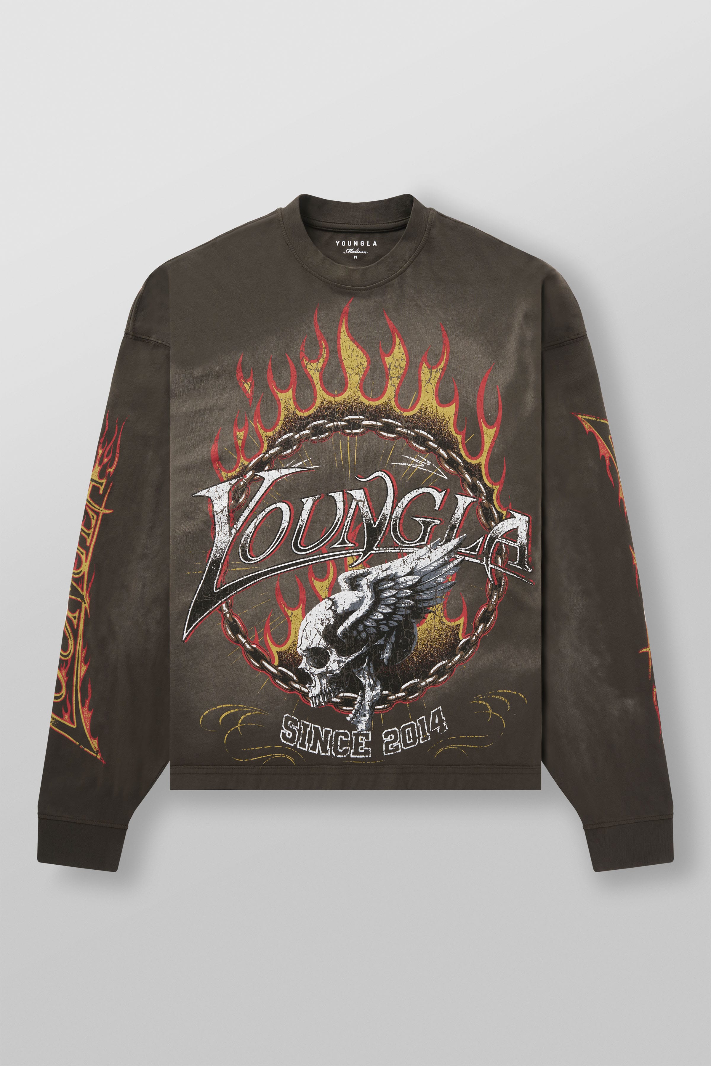 8071 - Ring of Fire Longsleeves - Brown