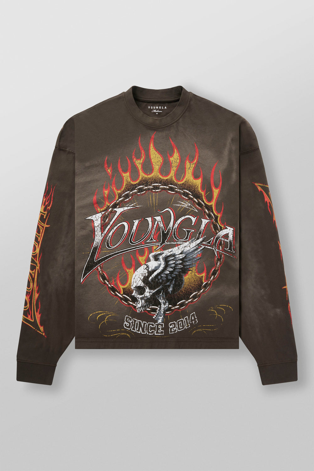8071 - Ring of Fire Longsleeves - Brown