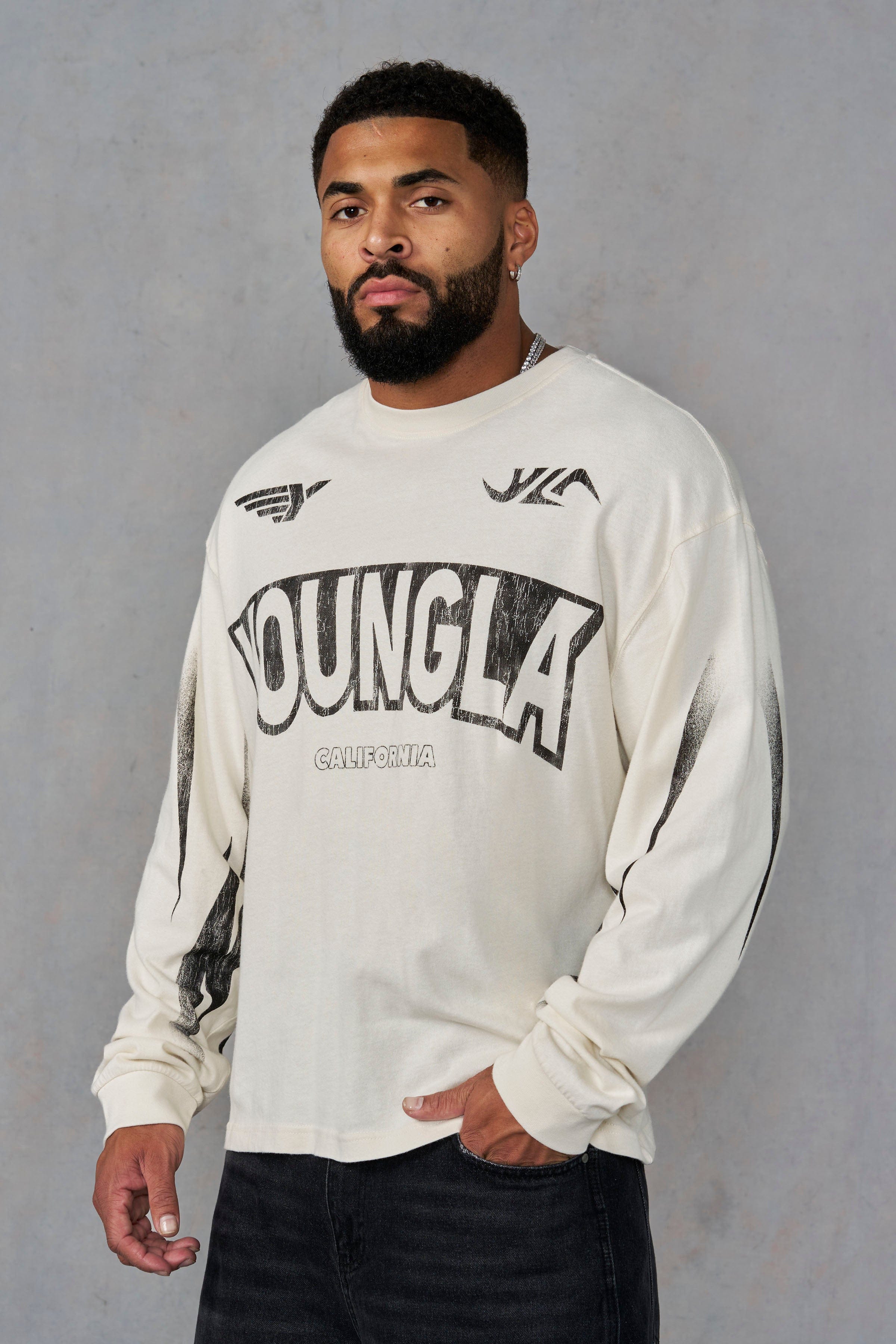 8079 - Moto Longsleeves - Off-White