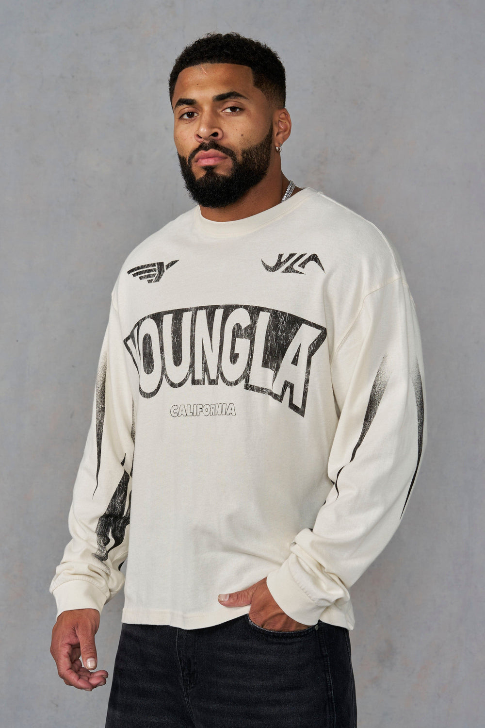 8079 - Moto Longsleeves - Off-White