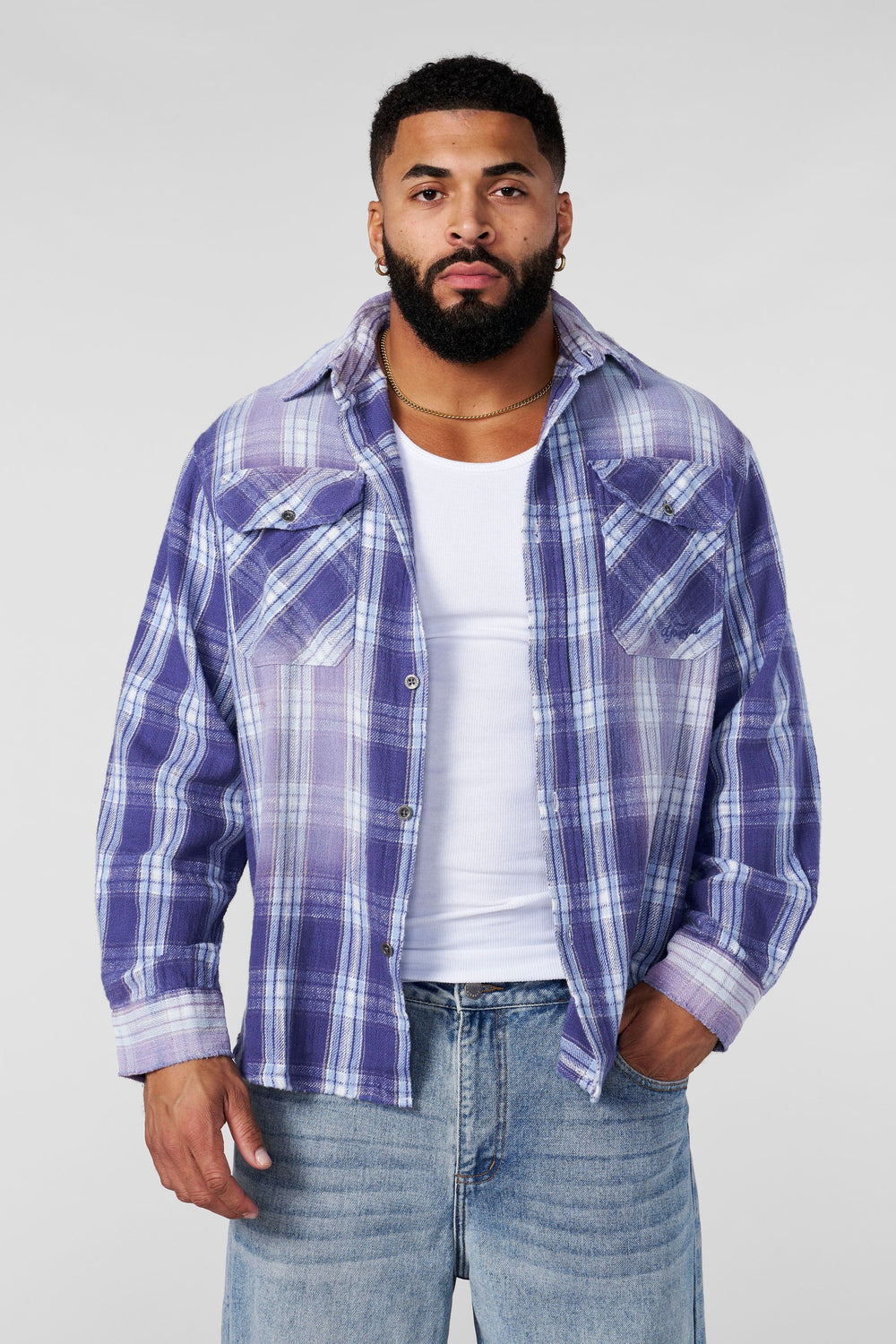 8091 - Americana Flannels - Indigo