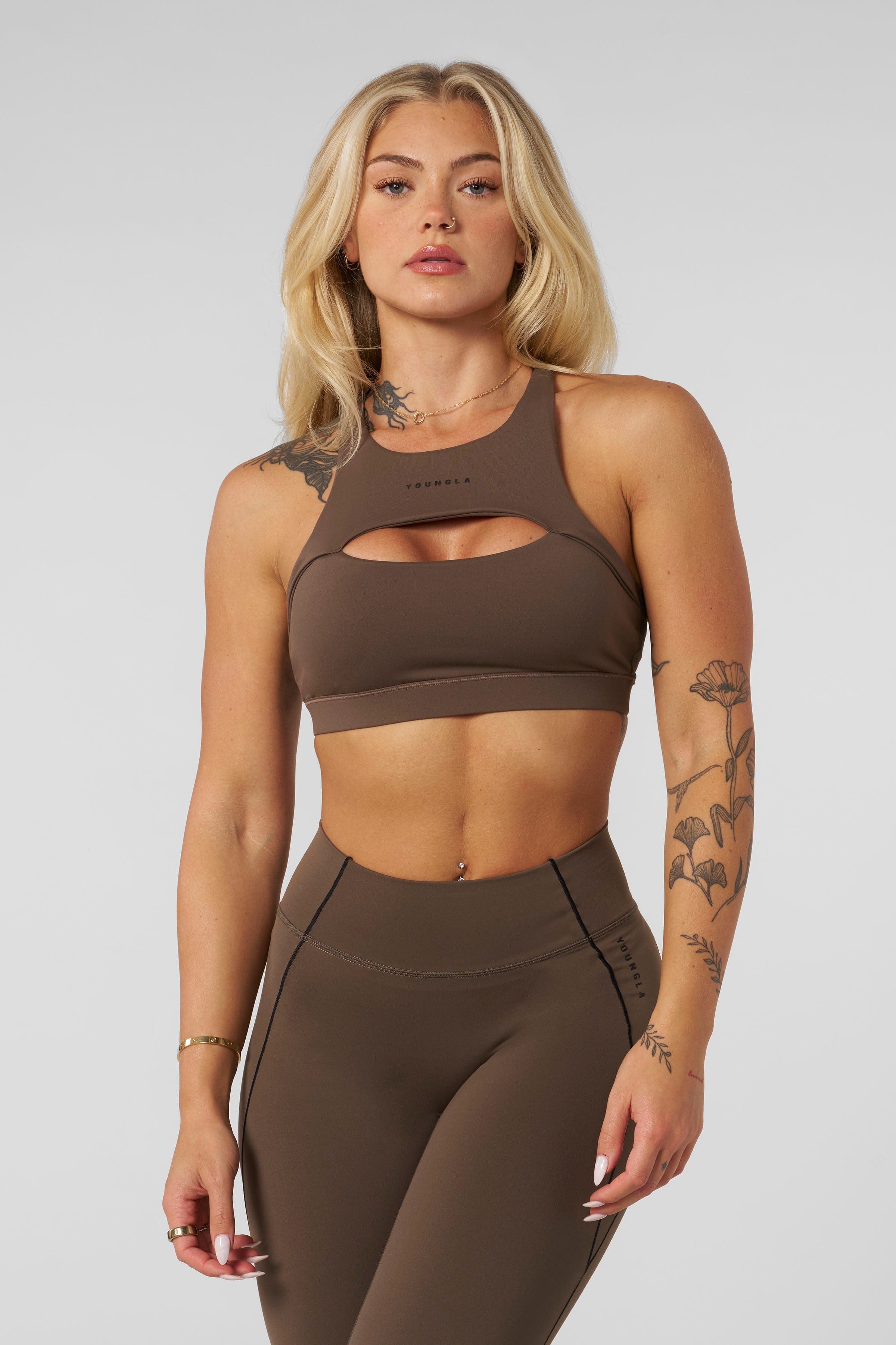 W365 - Elevate cut-out bra - Taupe