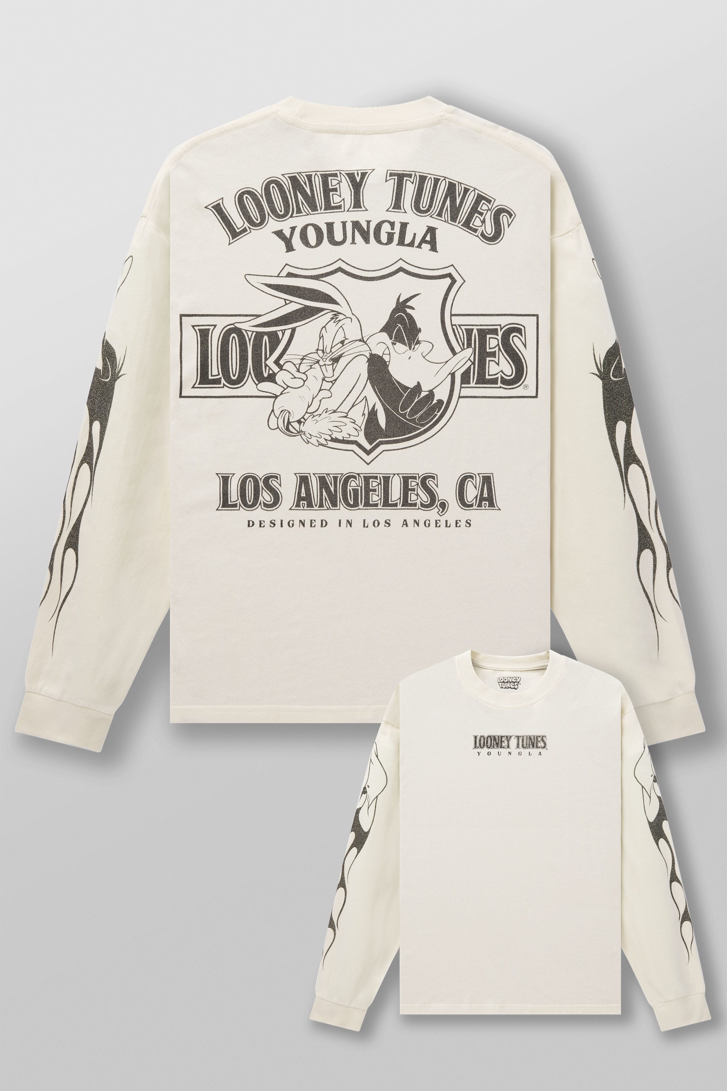 8114 - Looney Tunes Longsleeves - Off-White