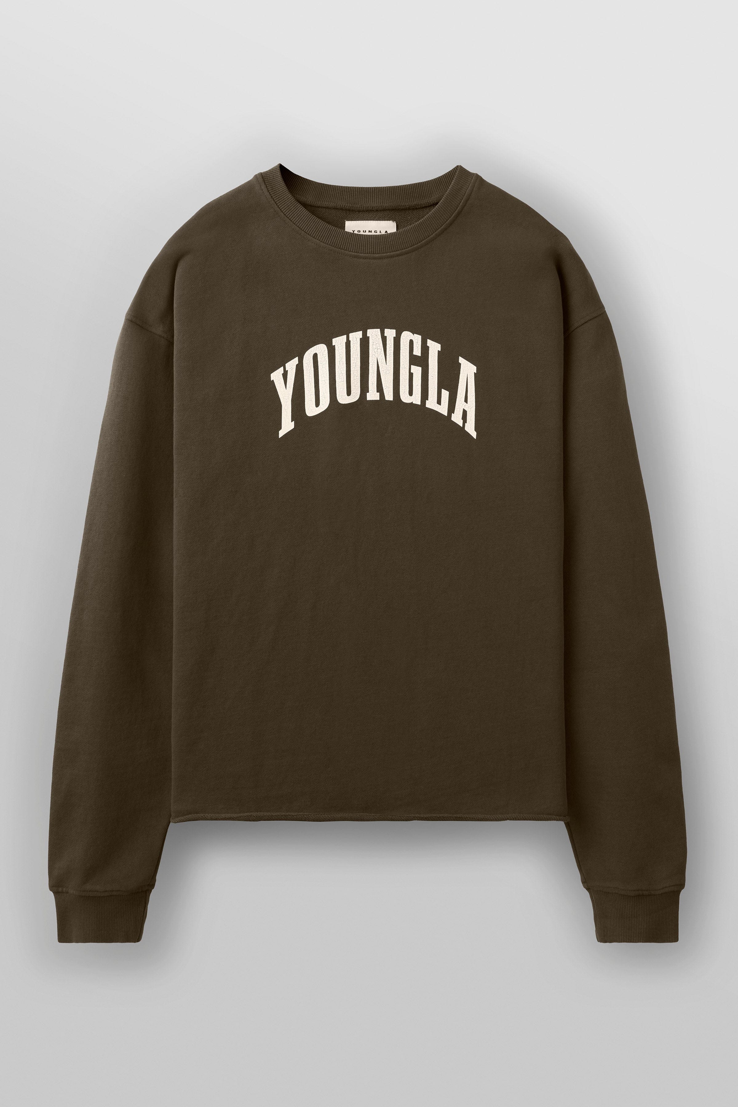 826 - Uni Crewneck - Brown Wash