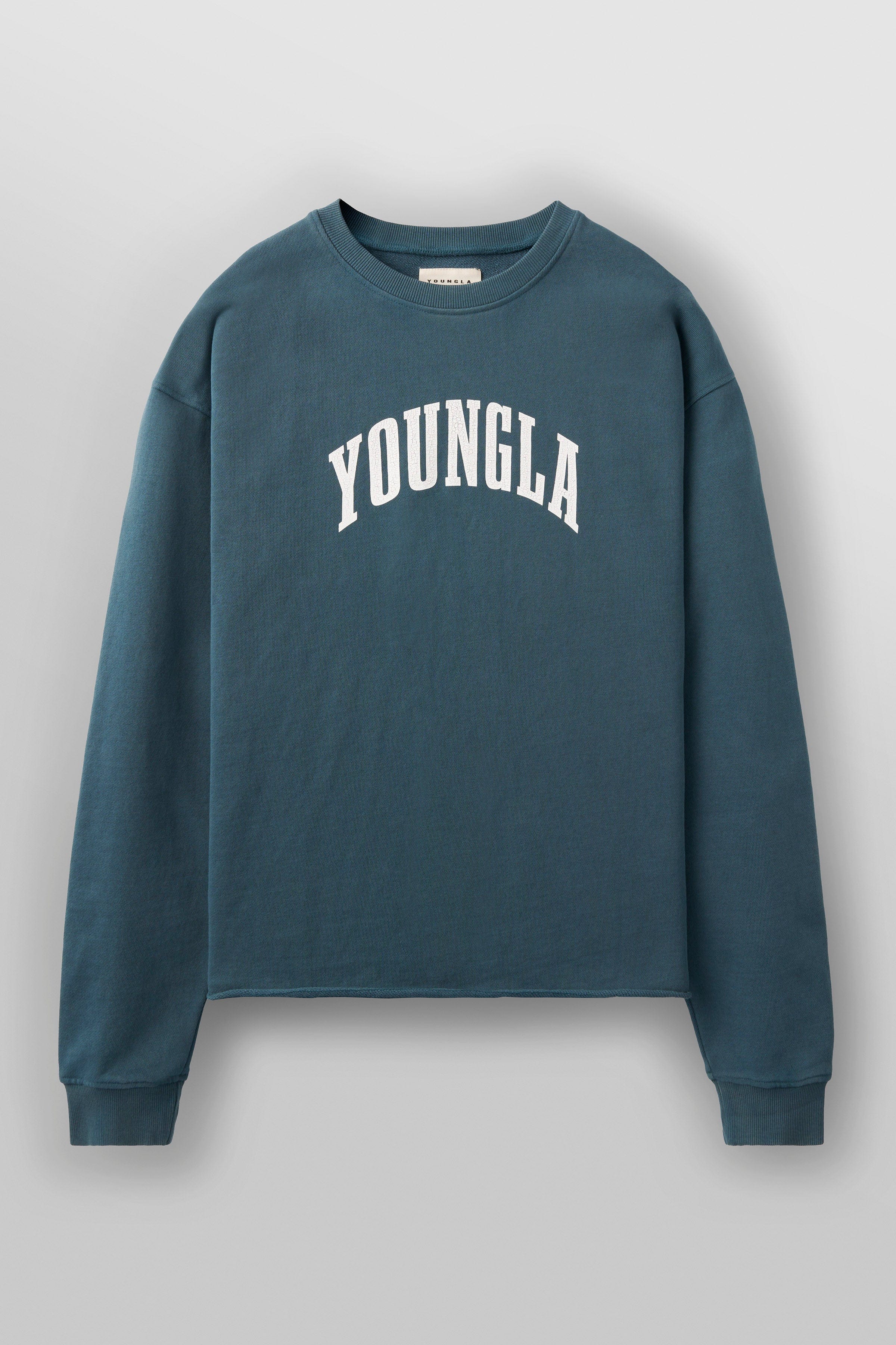 826 - Uni Crewneck - Teal Wash