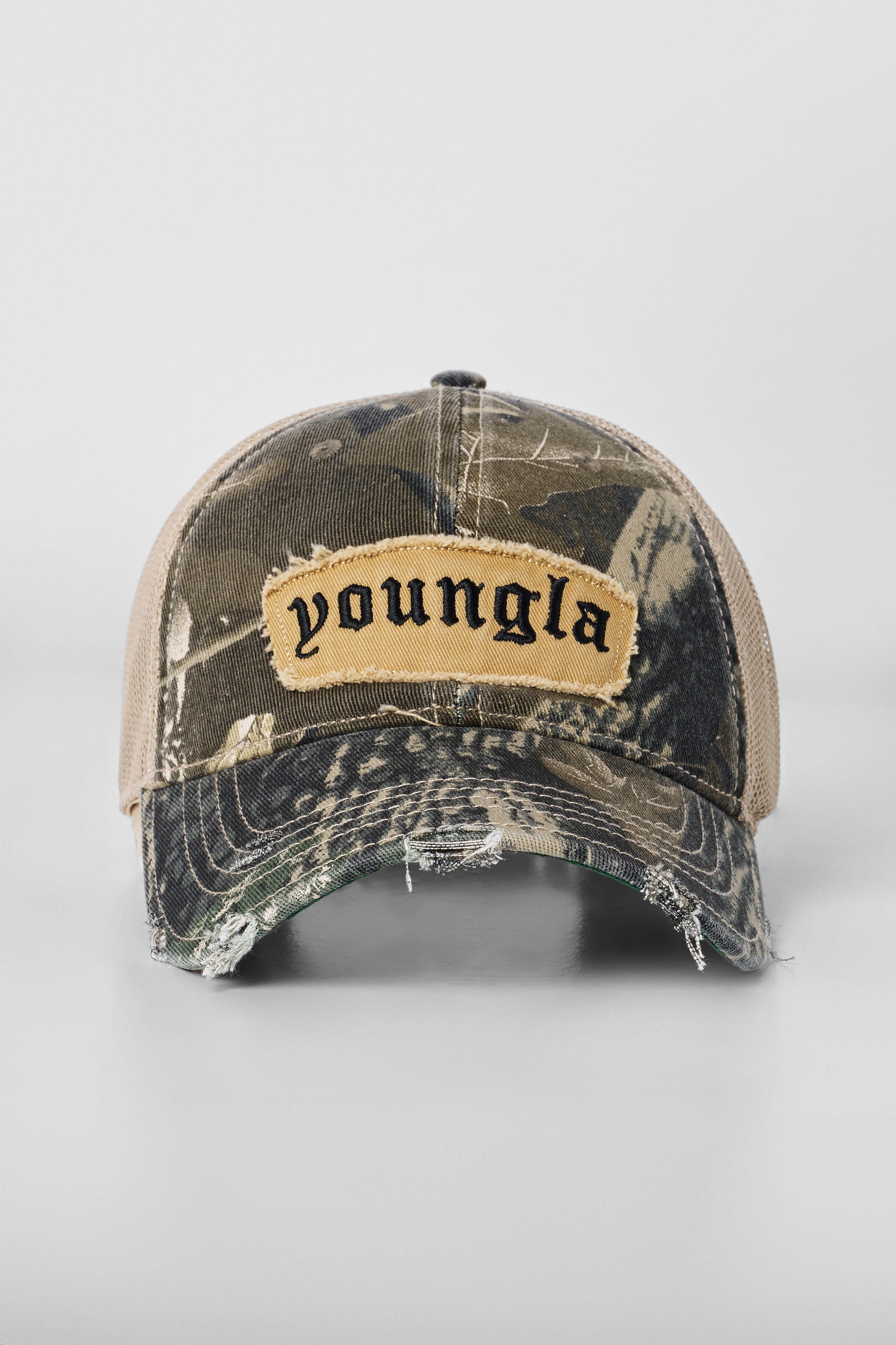 9016 - Vintage Dad Hats - Green Tree Camo