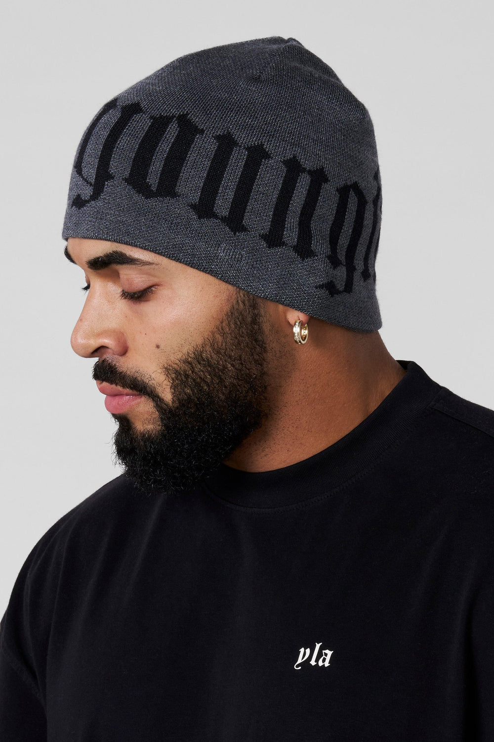 9031 - Skull Beanies - Grey
