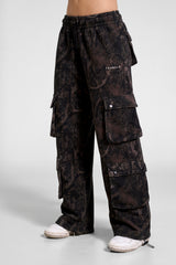 W251 Hunting Season Cargo Joggers - Black Camo