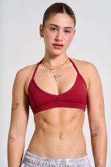 W335 URBAN V-NECK BRA Fall 24' - Red