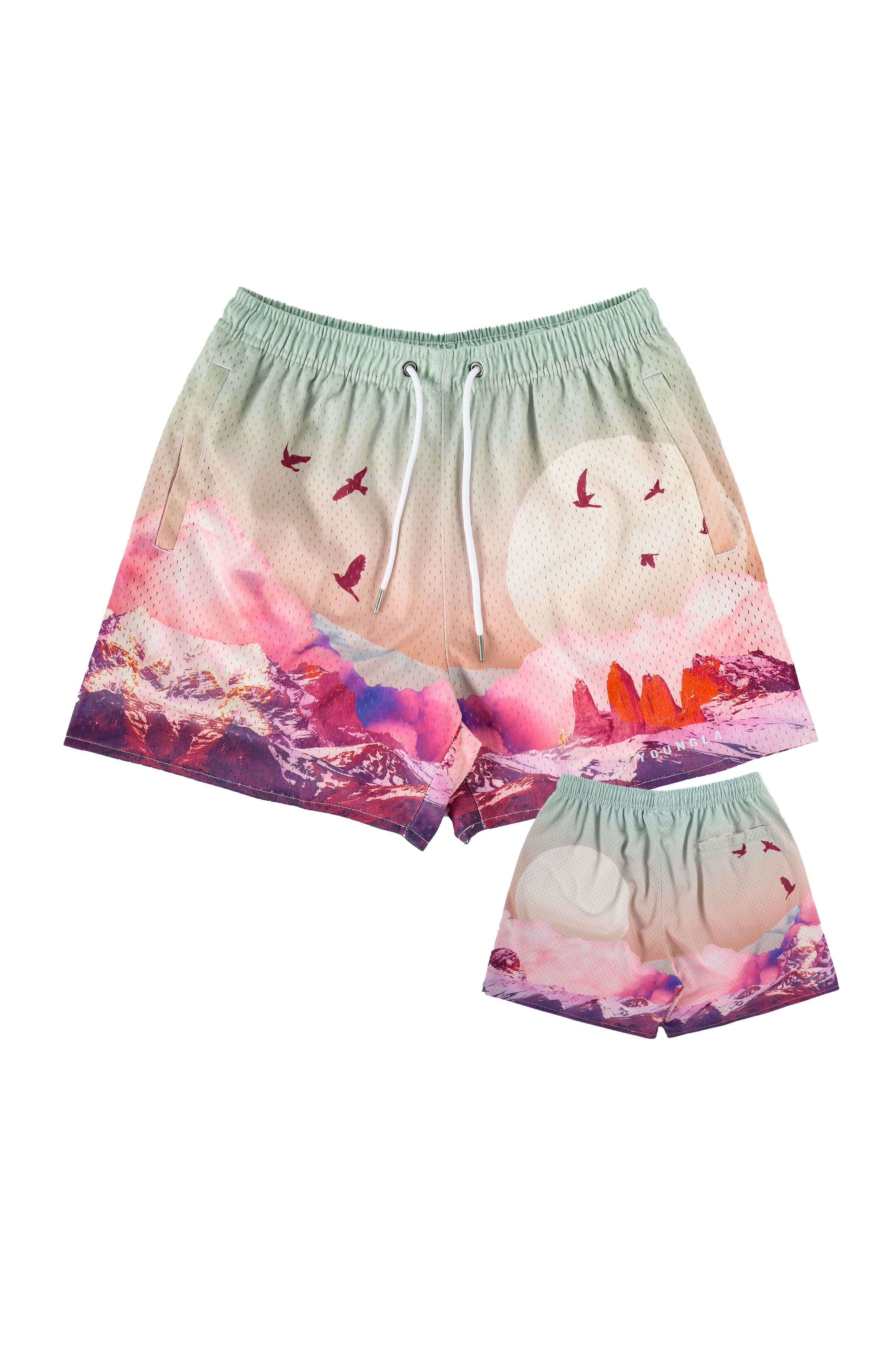141 The Block Party Shorts - Sedona Sunrise