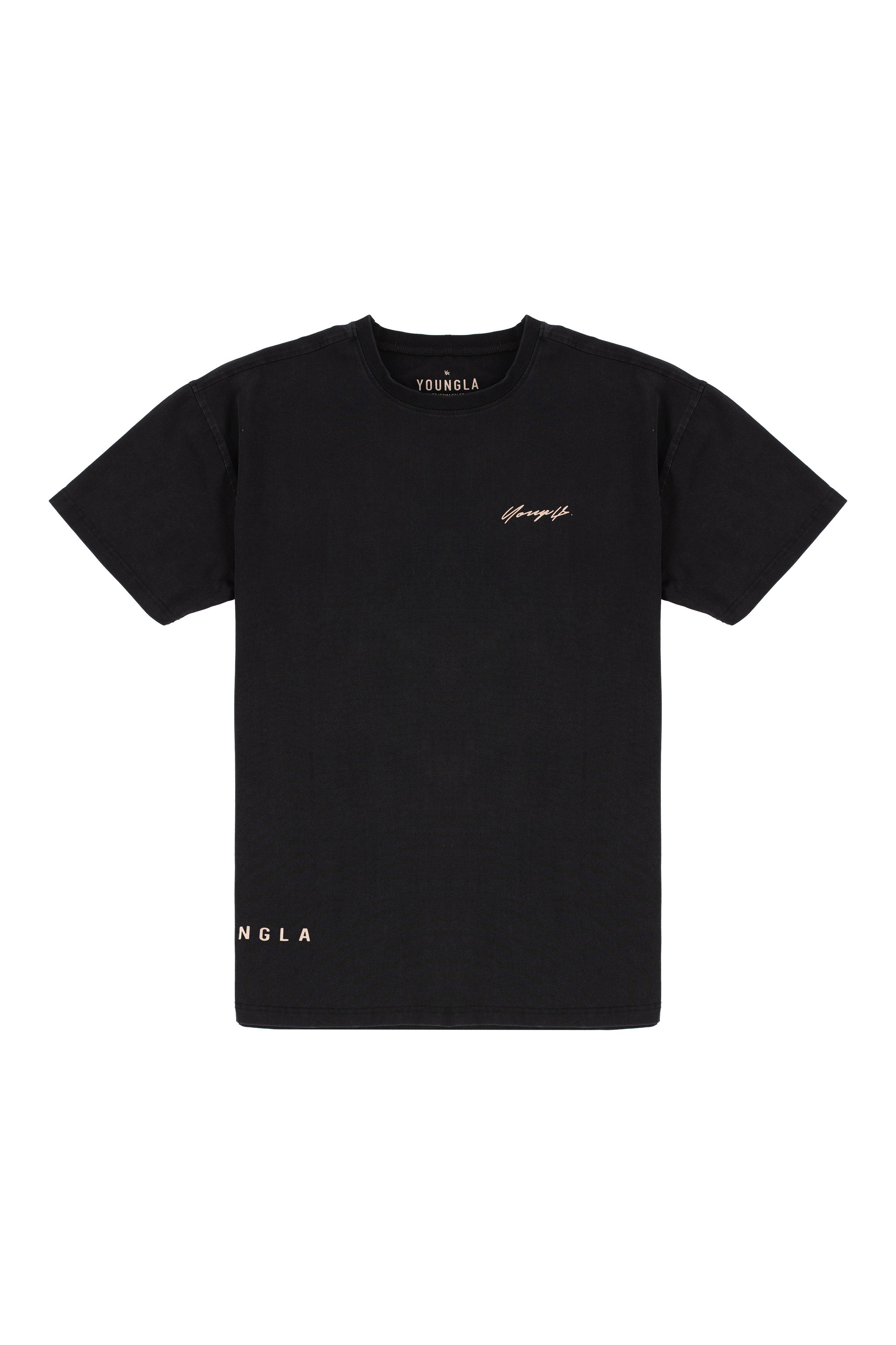 414 Signature Tees - Black Wash