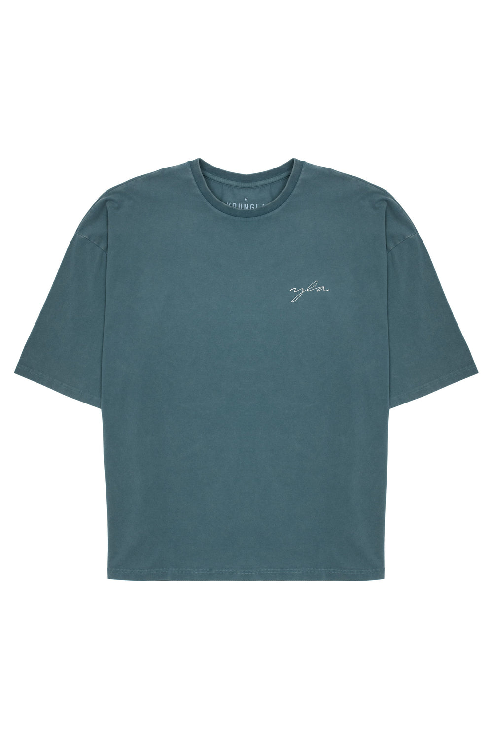 464 Skyline Super Sized Tees - Teal Wash