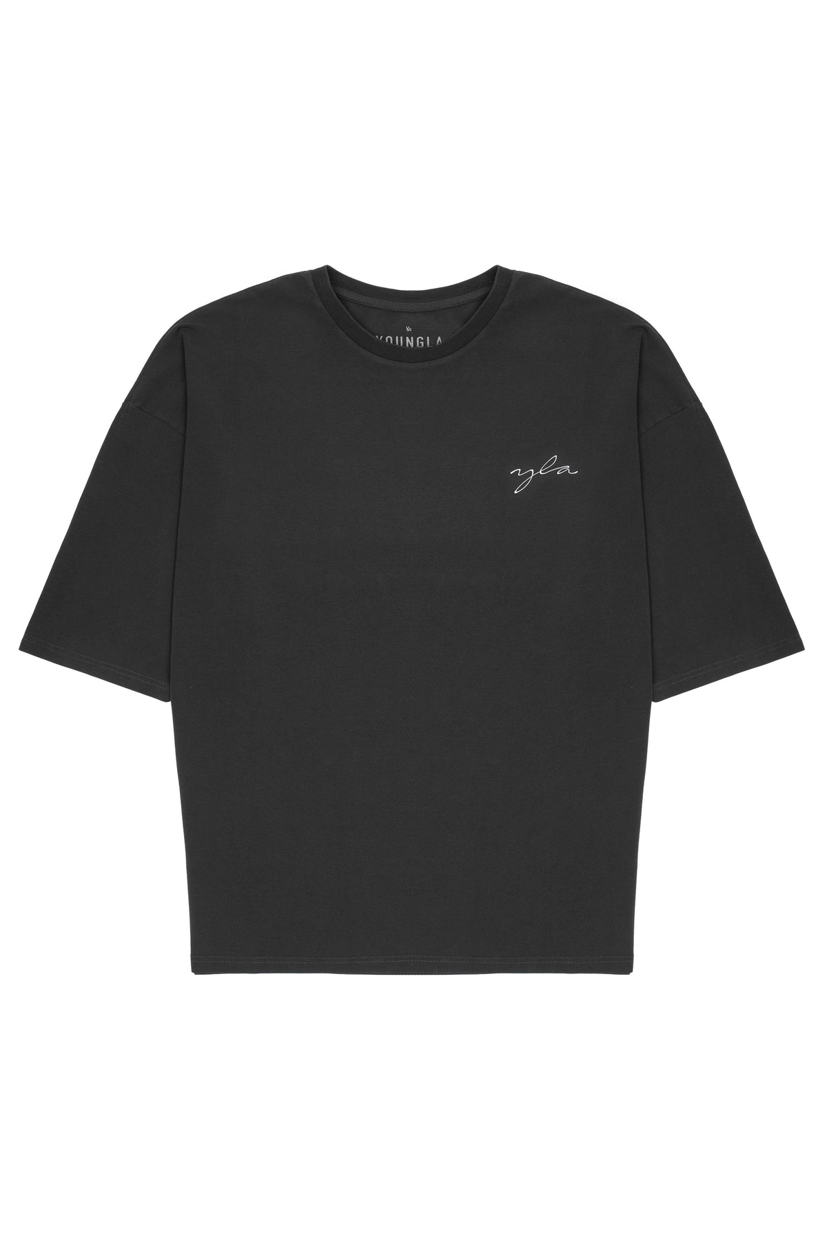 464 Skyline Super Sized Tees - Black Wash