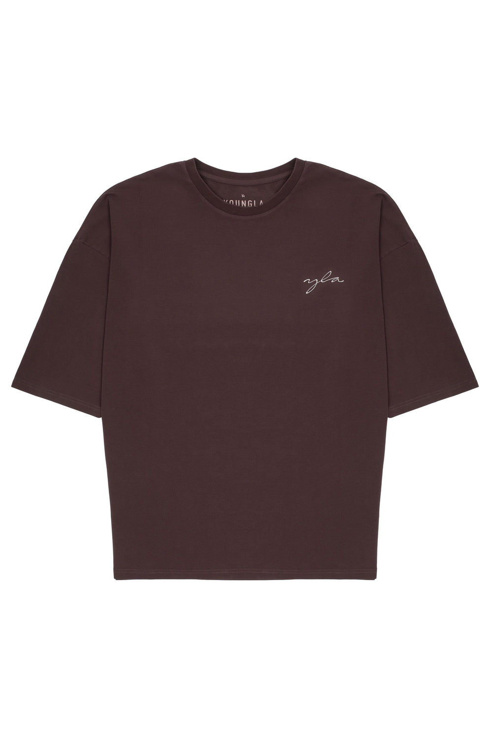 464 Skyline Super Sized Tees - Plum Perfect Wash