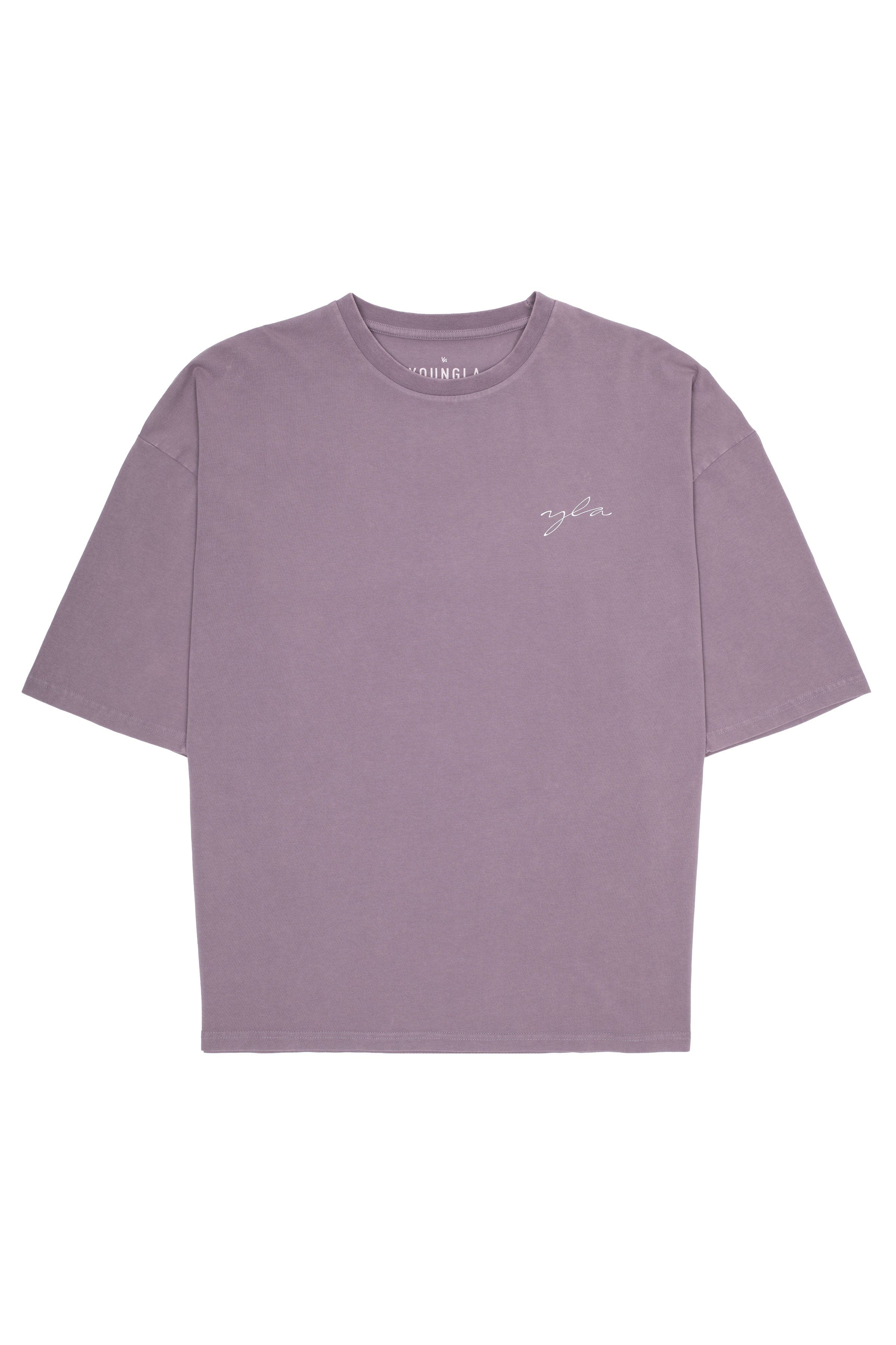 464 Skyline Super Sized Tees - Lavender Wash