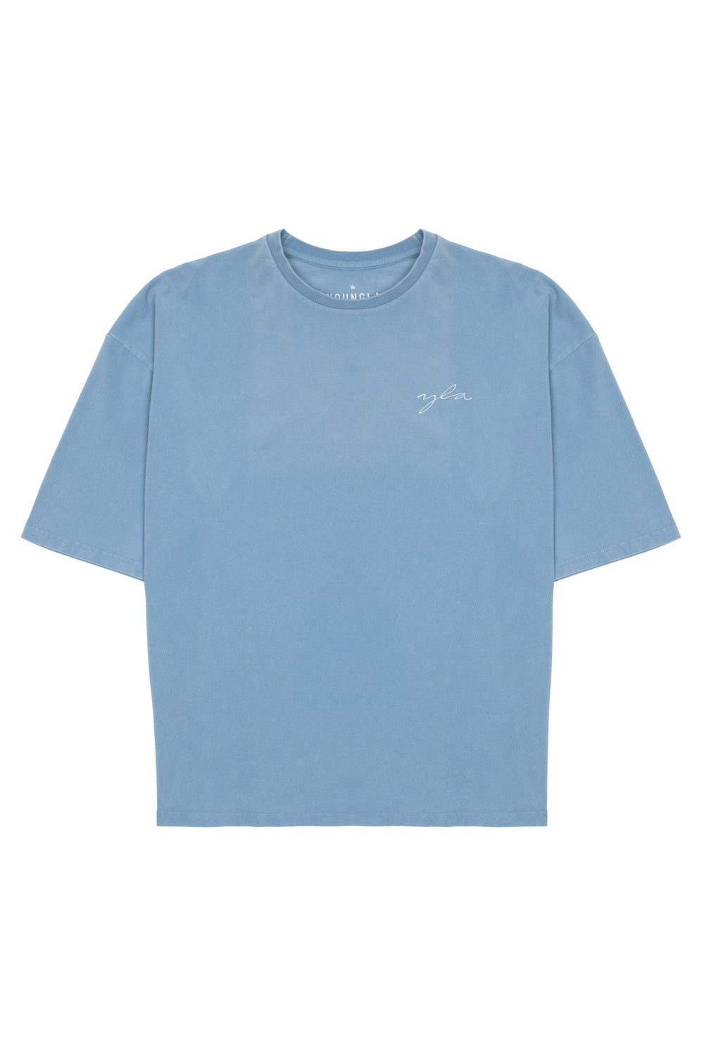 464 Skyline Super Sized Tees - Sky Blue Wash