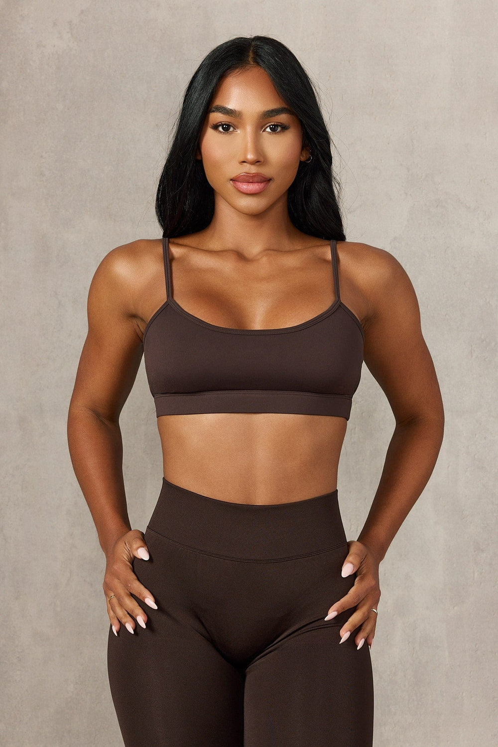 W351 - Legacy Sports Bra - Brown