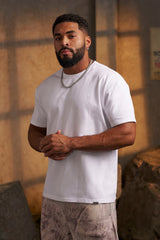 4192 - Washed Tailored Tees - White