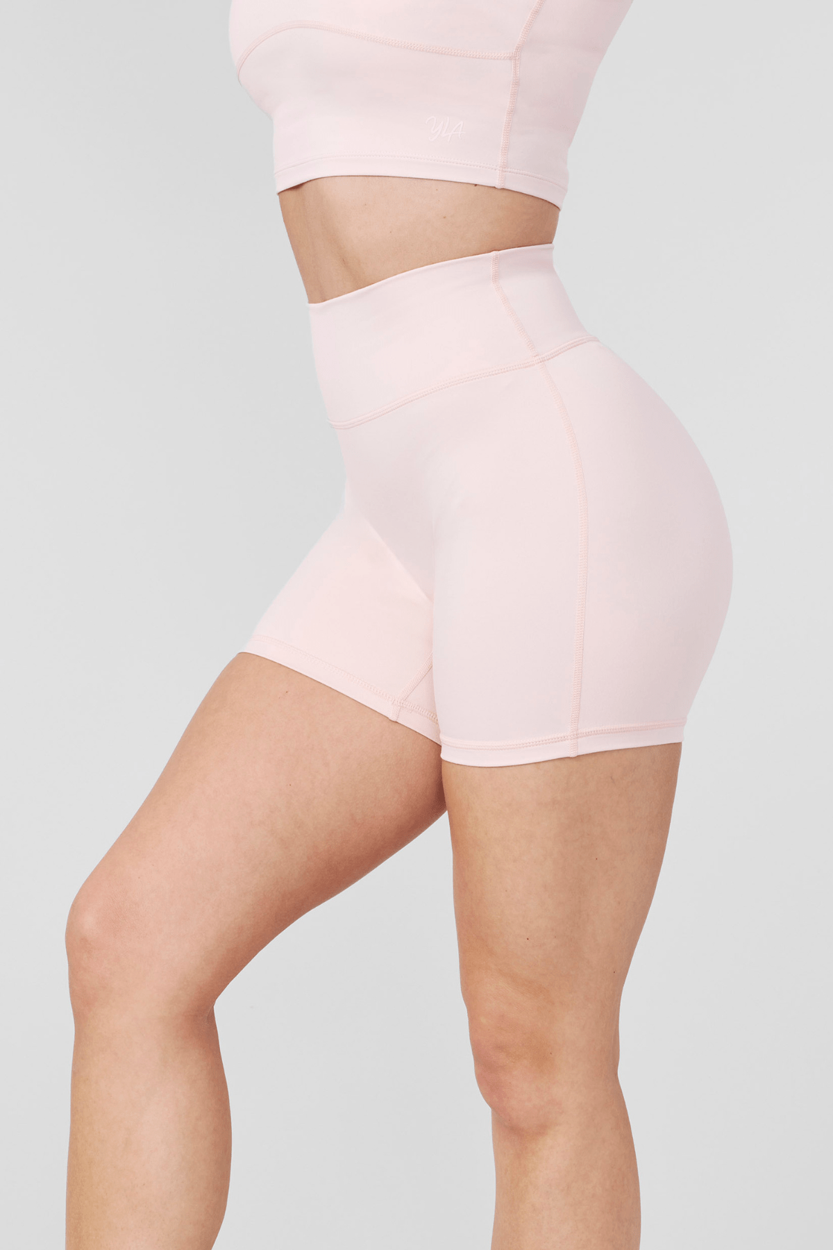 W109 Level Up Biker Shorts - Lotus Pink