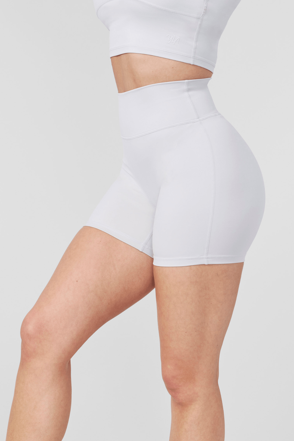W109 Level Up Biker Shorts - Succulent Grey