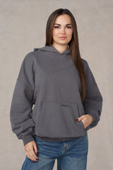 W558 - Wavy Hoodie - Grey