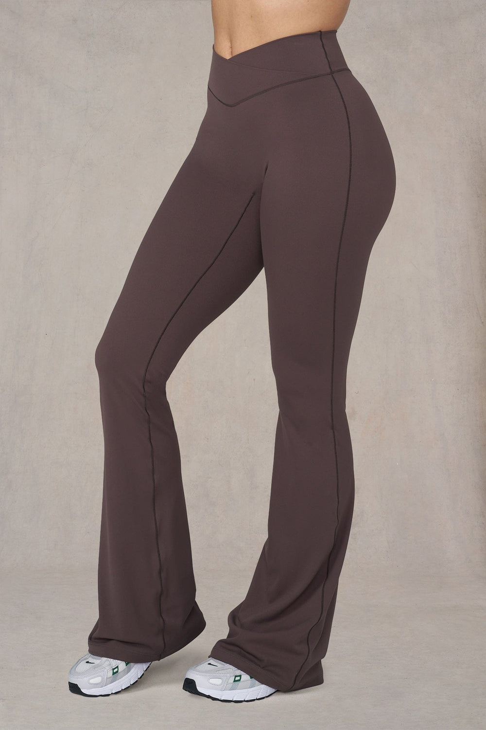 W215 - Vital Flare Leggings (Regular) New Colors - Brown