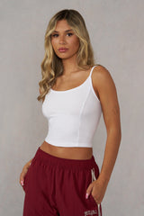 W4122 - Contour Tank - White