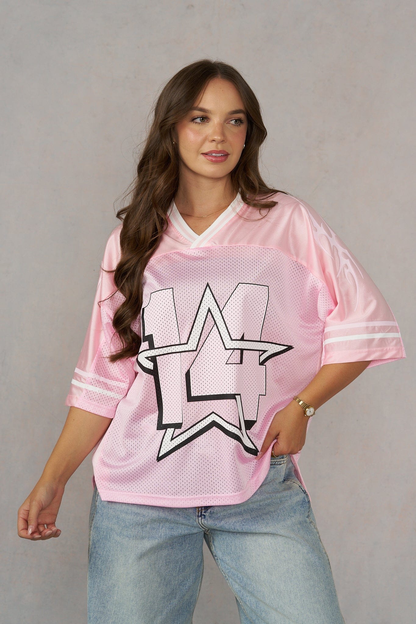 W417 - Stella Jersey - Pink