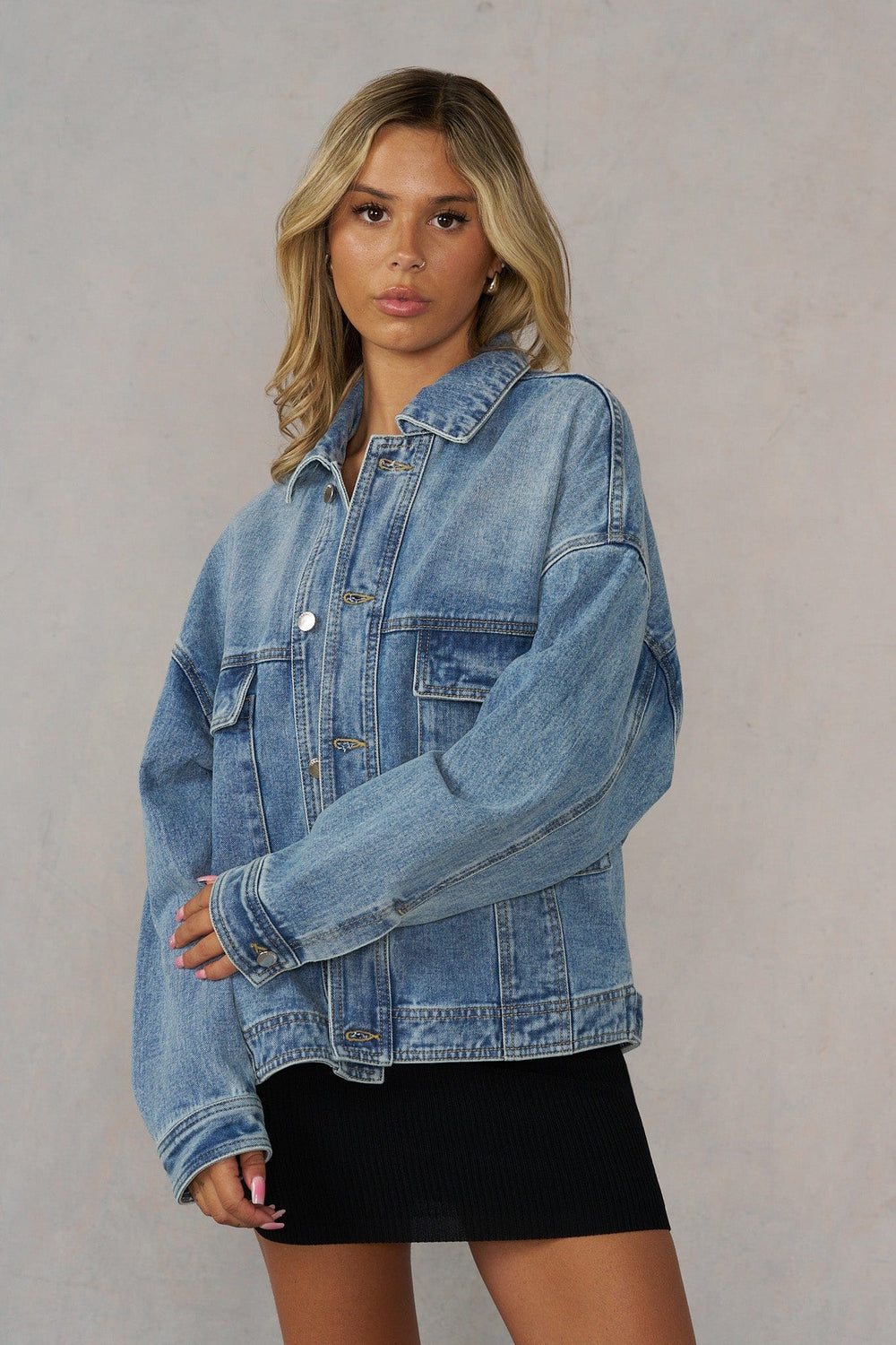 W5165 - Selena Denim Jacket