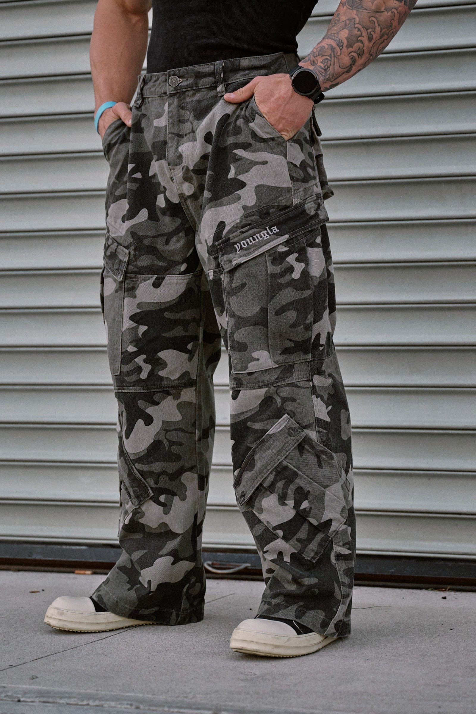 6048 - Battalion Cargo Pants - OG Grey Camo