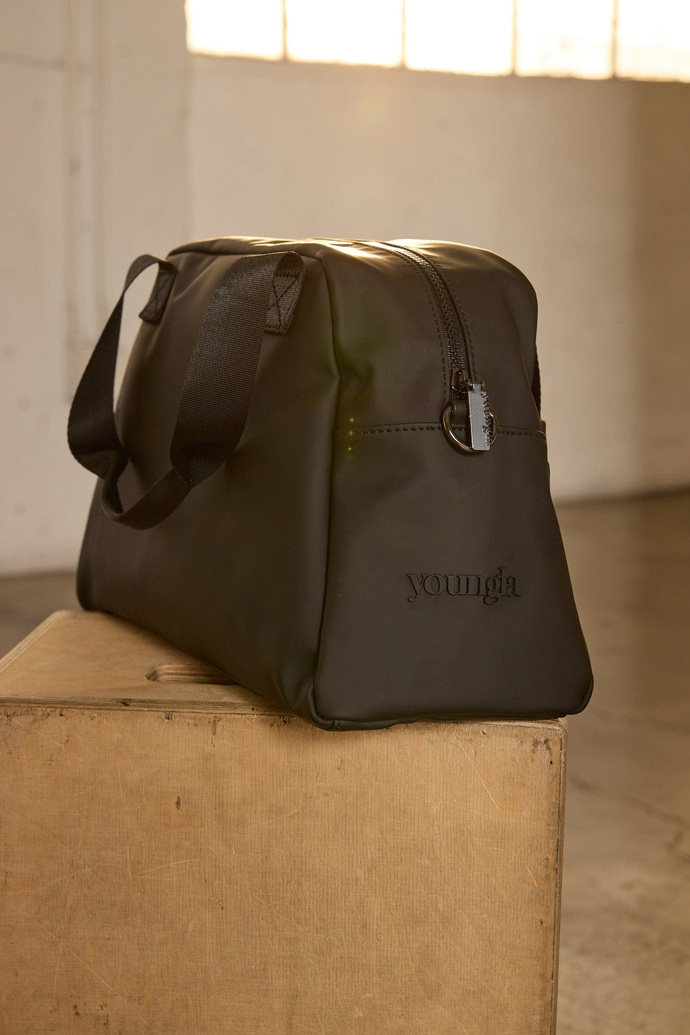 W613 Sleek Mini Duffle - Black