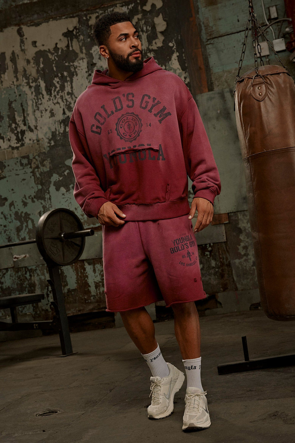 5167 - Gold's Iron Legacy Crest Hoodies