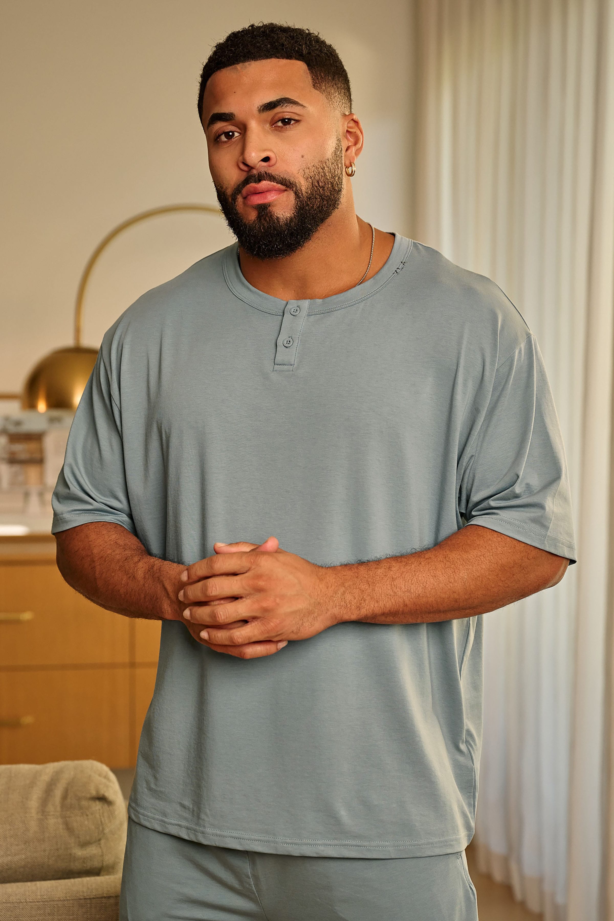 4039 - Sleepwear Tees - Light Blue