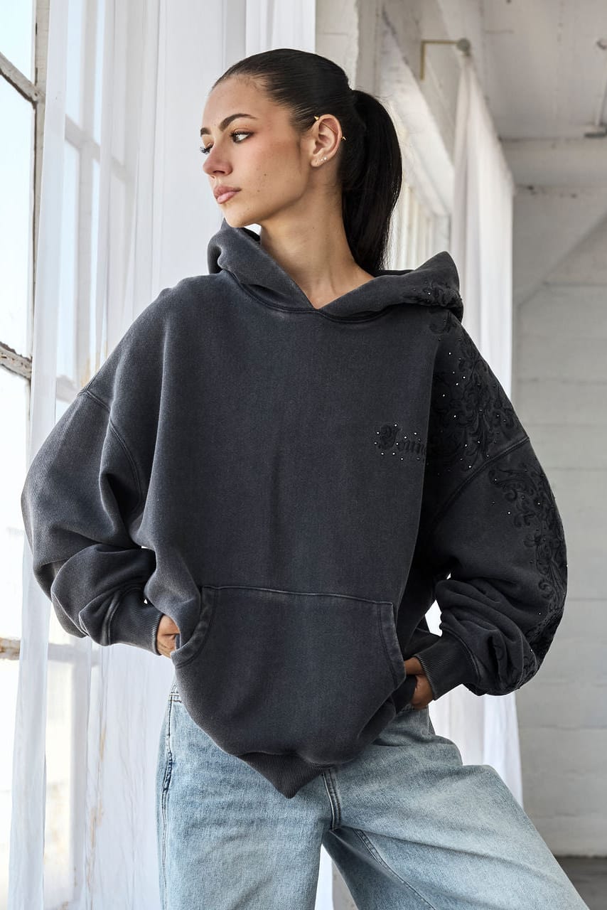 W5123 - Starlight Hoodie - Gilded Noir