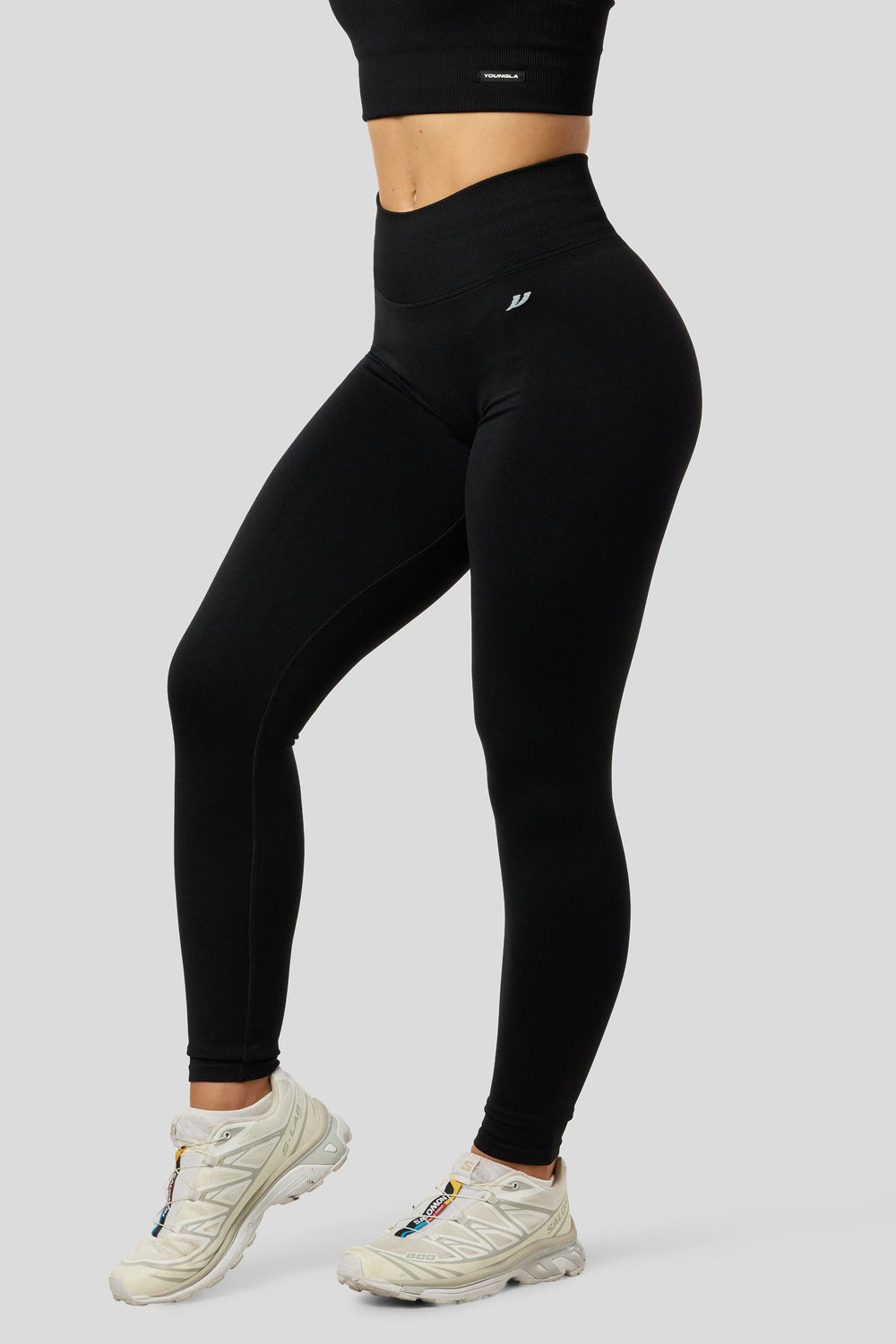 W2156 - Pulse Seamless Leggings - Black