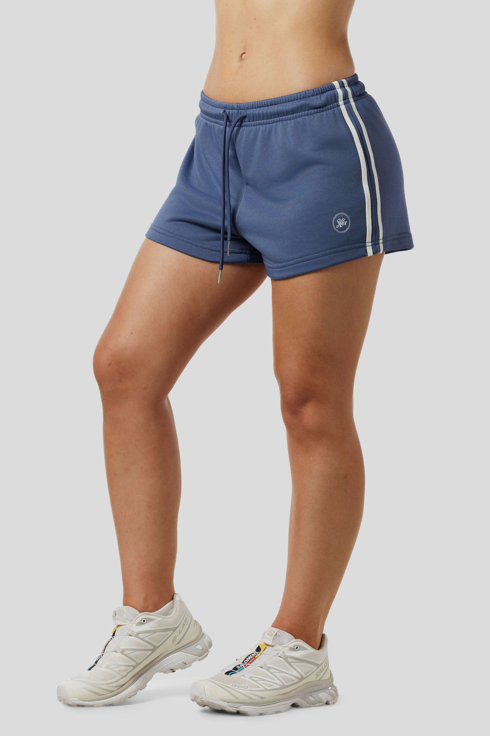 W1169 - Daily Track Shorts - Dusty Blue