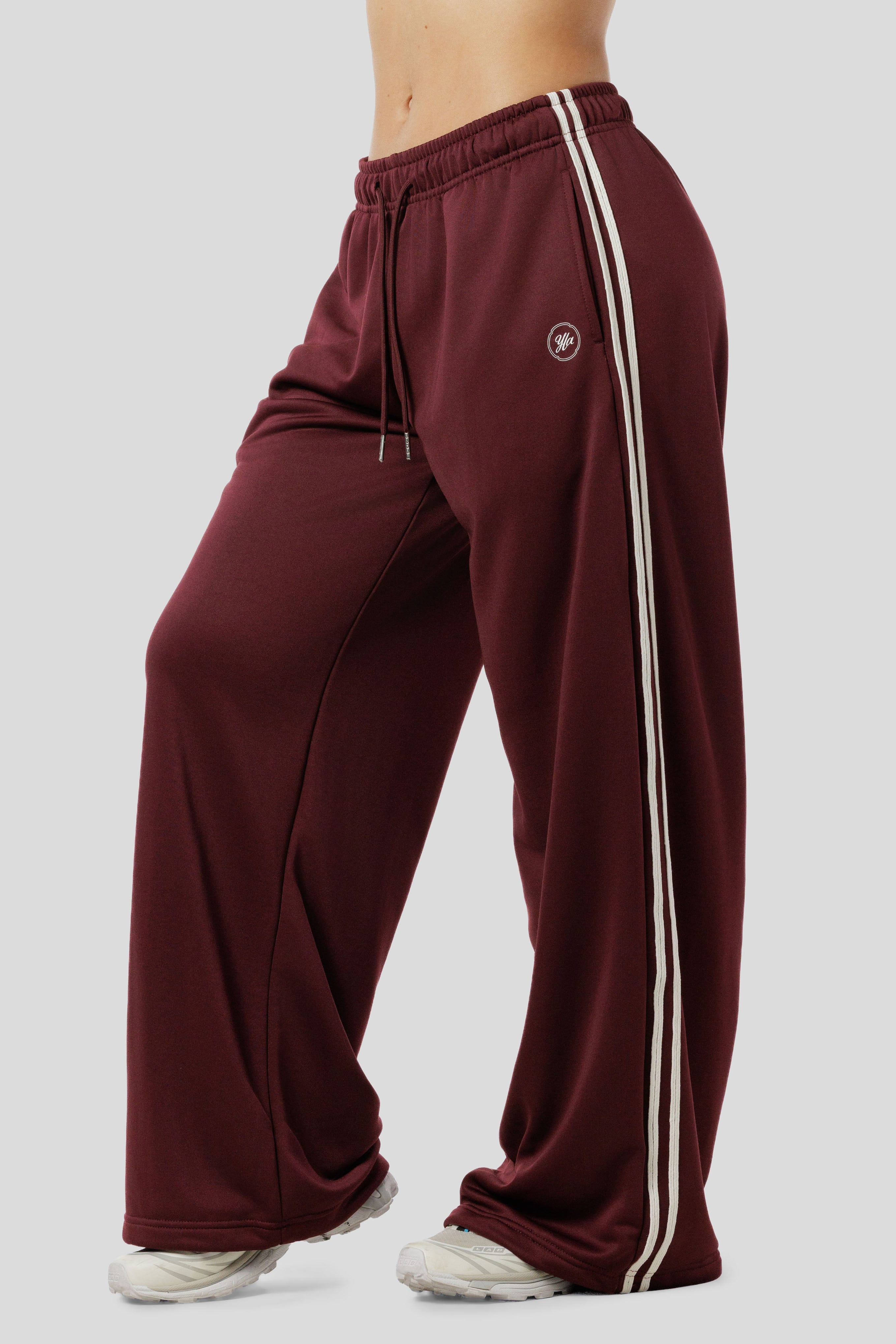 W2270 - Daily Track Pants - Burgundy