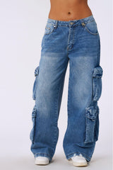W231 - Drift Cargo Jeans - Blue Wash